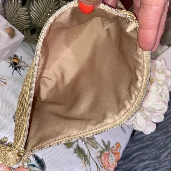 Dior Raffia Clutch Wristlet - Picture 6 of 9